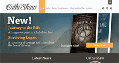 Desktop Screenshot of cathishaw.com